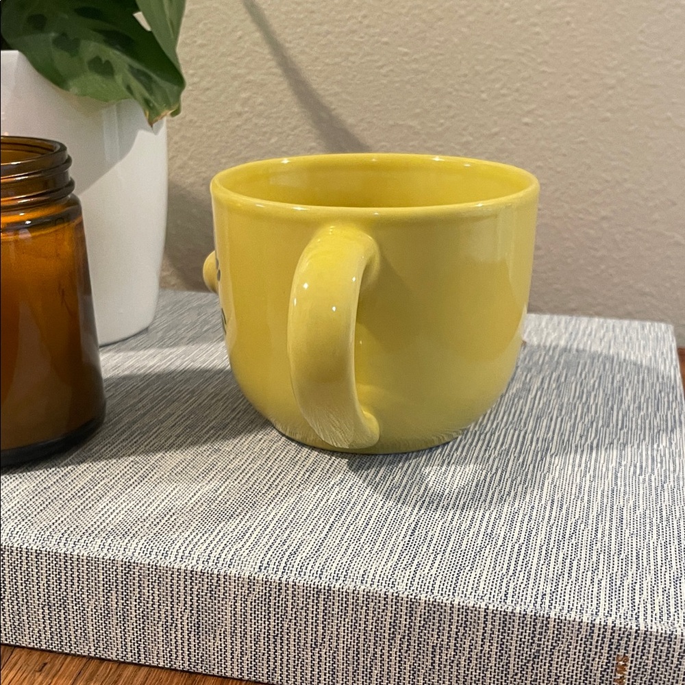 Vintage Dolce Vita Home Collection Anthropomorphic 3D Smiley Face Mug - Picture 3 of 5